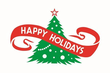 Happy Holidays (Christmas) 3ft x 2ft Flag
