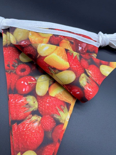 Double Sided Polyester Fabric Bunting - 10 metre length