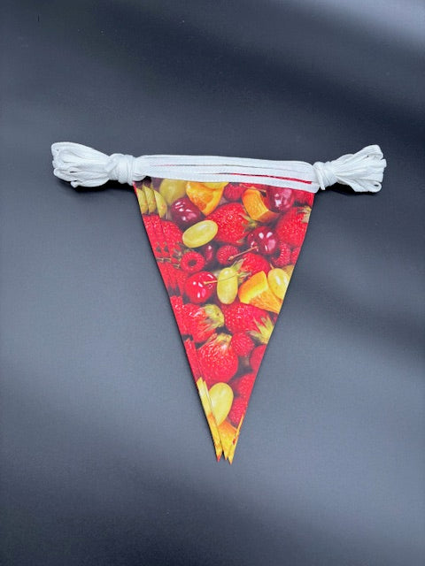 Double Sided Polyester Fabric Bunting - 10 metre length