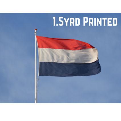 Printed Polyester Netherlands Flag 1.5yrd