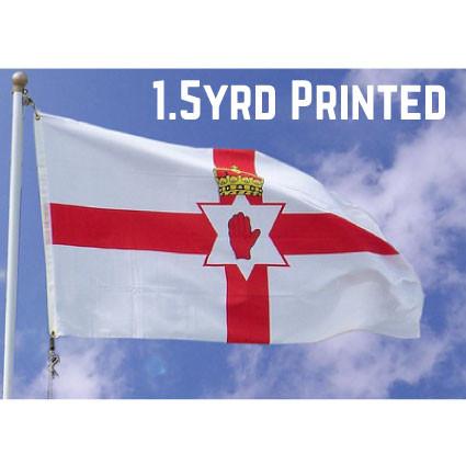 Printed Polyester Northern Ireland Flag 1.5yrd