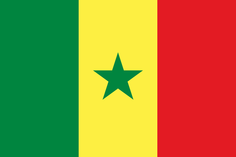 Senegalese Flags
