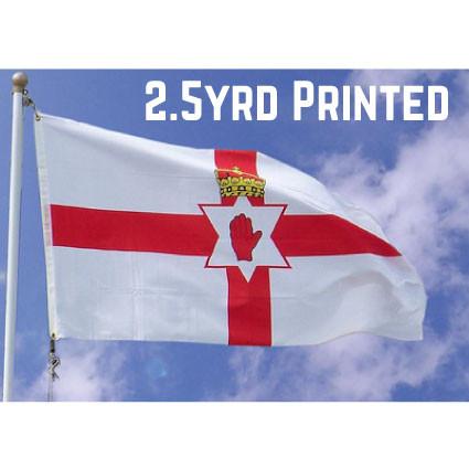 Printed Polyester Northern Ireland Flag 2.5yrd