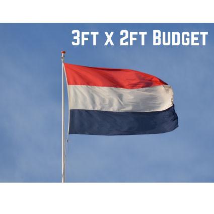 Budget Netherlands Flag 3ft x 2ft