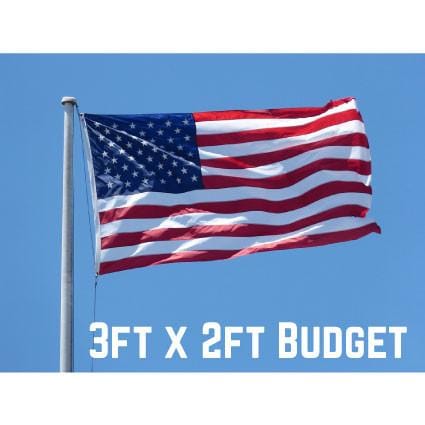 Budget USA Flag 3ft x 2ft