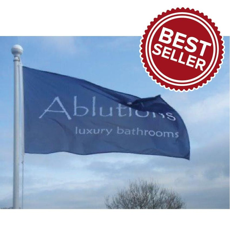 Custom Printed Flag - 1500mm x 900mm - EXPRESS DELIVERY