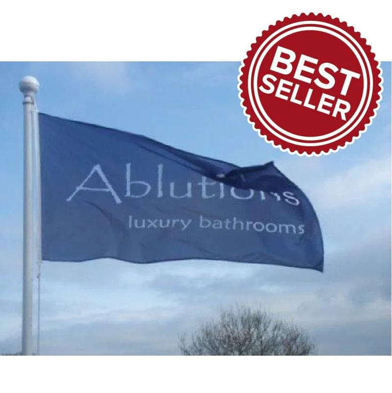 Custom Printed Flag - 1500mm x 900mm - EXPRESS DELIVERY