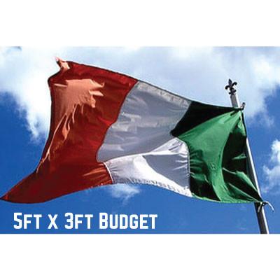Budget Ireland Flag 5ft x 3ft