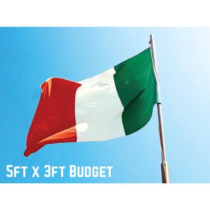 Budget Italy Flag 5ft x 3ft