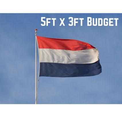 Budget Netherlands Flag 5ft x 3ft