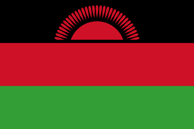 Malawi 1.52m x 0.91m (5ftx 3ft) Budget Display Flag