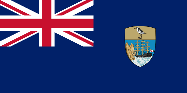 Saint Helena 1.52m x 0.91m (5ftx 3ft) Budget Display Flag