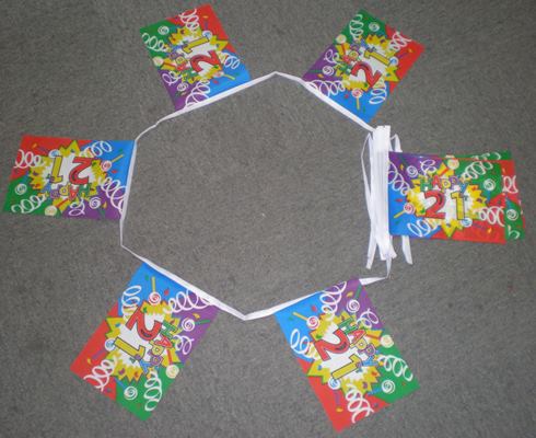 21st Birthday Bunting
