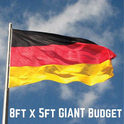 Budget Germany Flag 8ft x 5ft