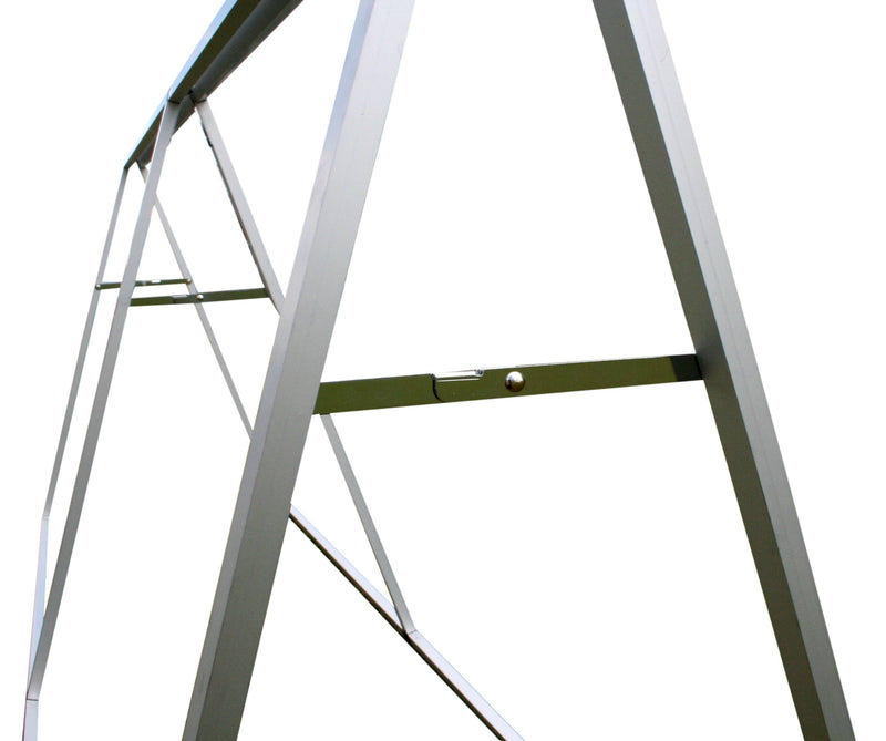 Aluminium banner frame