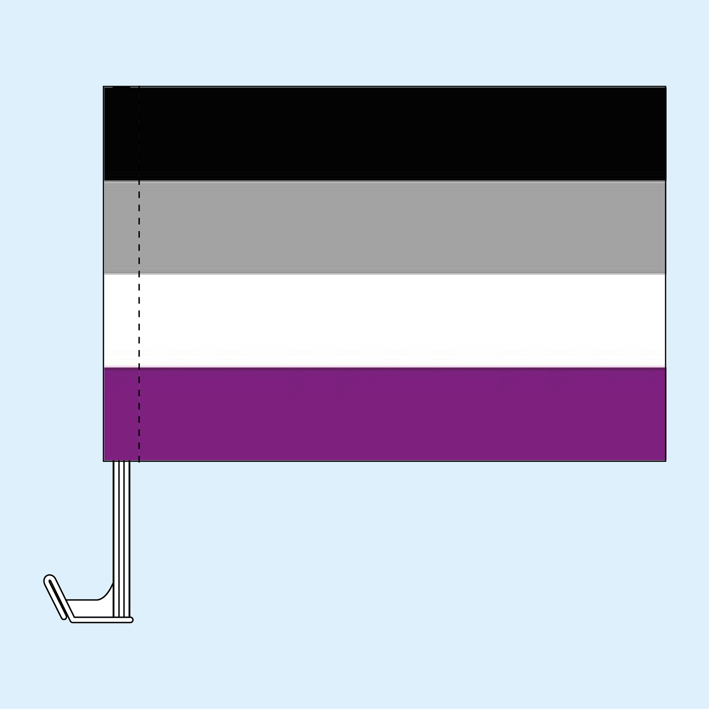 Asexual Flag Pride Flags | UBC Equity & Inclusion Office | Okanagan
