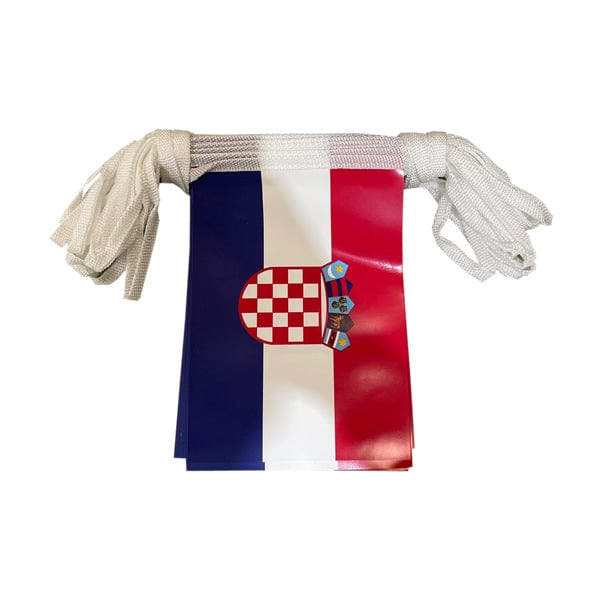 Croatia Flag Bunting - 8.5 metres