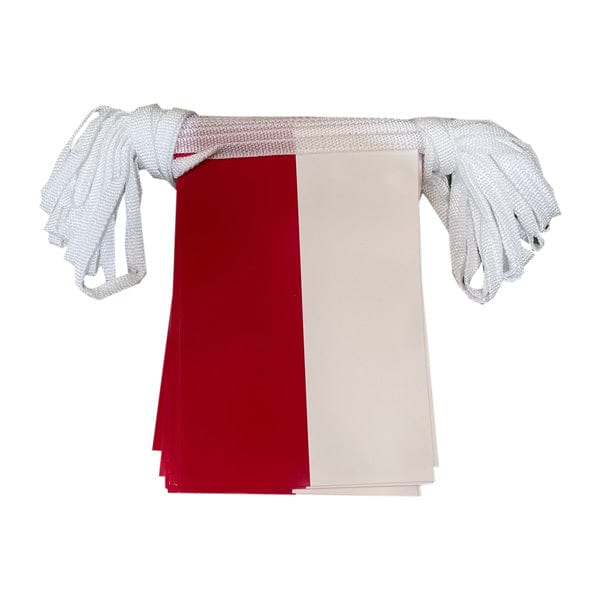 Poland Flag Bunting - 8.5 metres