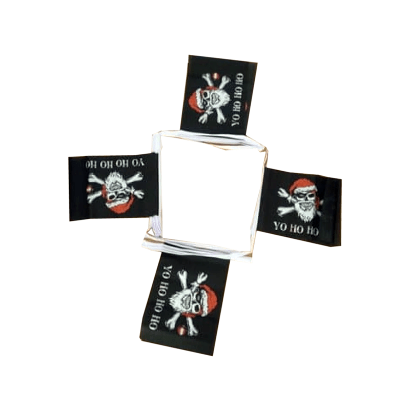 Merry Christmas Pirate Bunting 6 metres