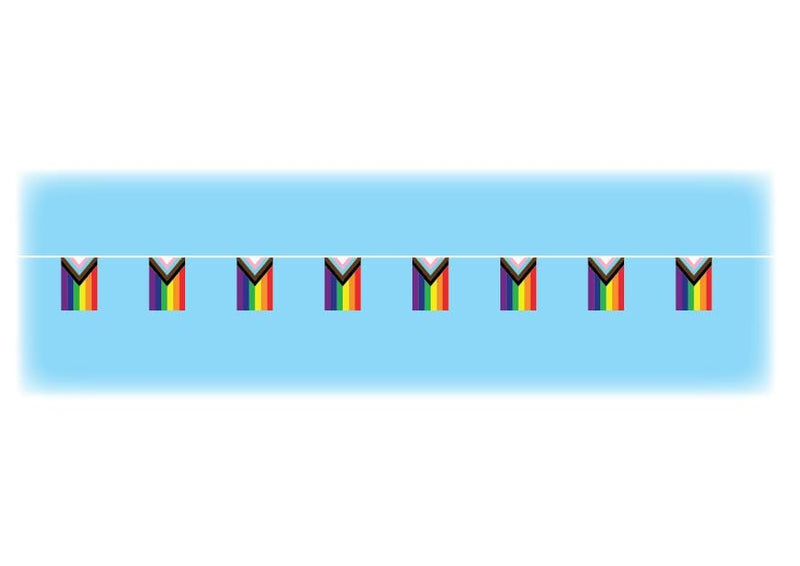 Progress Pride bunting