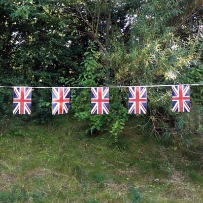 Union Jack polythene bunting