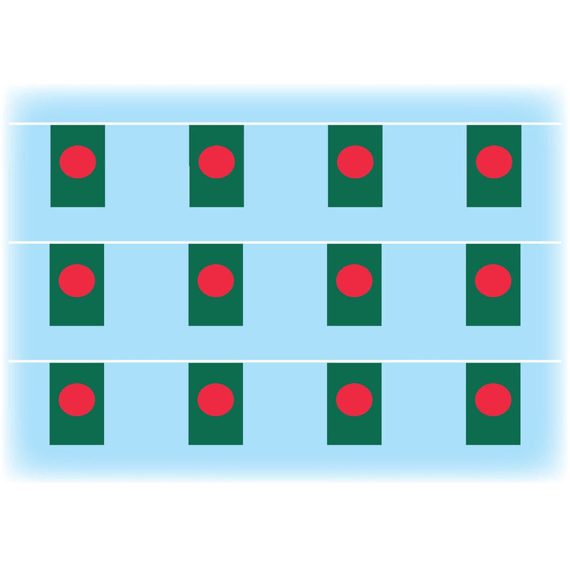 Bangladesh flag bunting