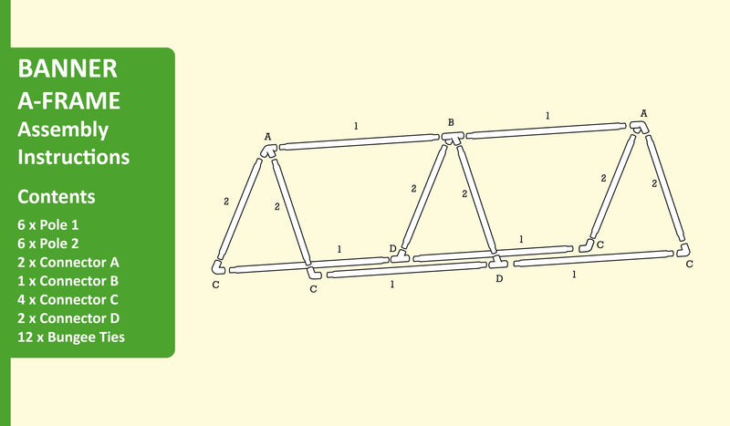 Steel Banner Frame