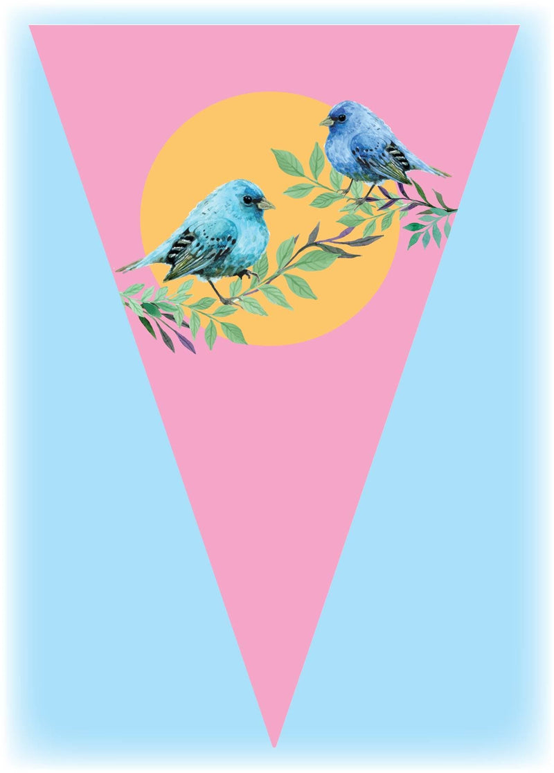 colourful bird bunting 2