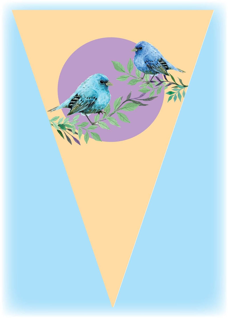 colourful bird bunting 3