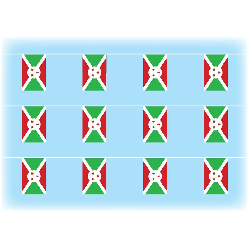 Burundi flag bunting
