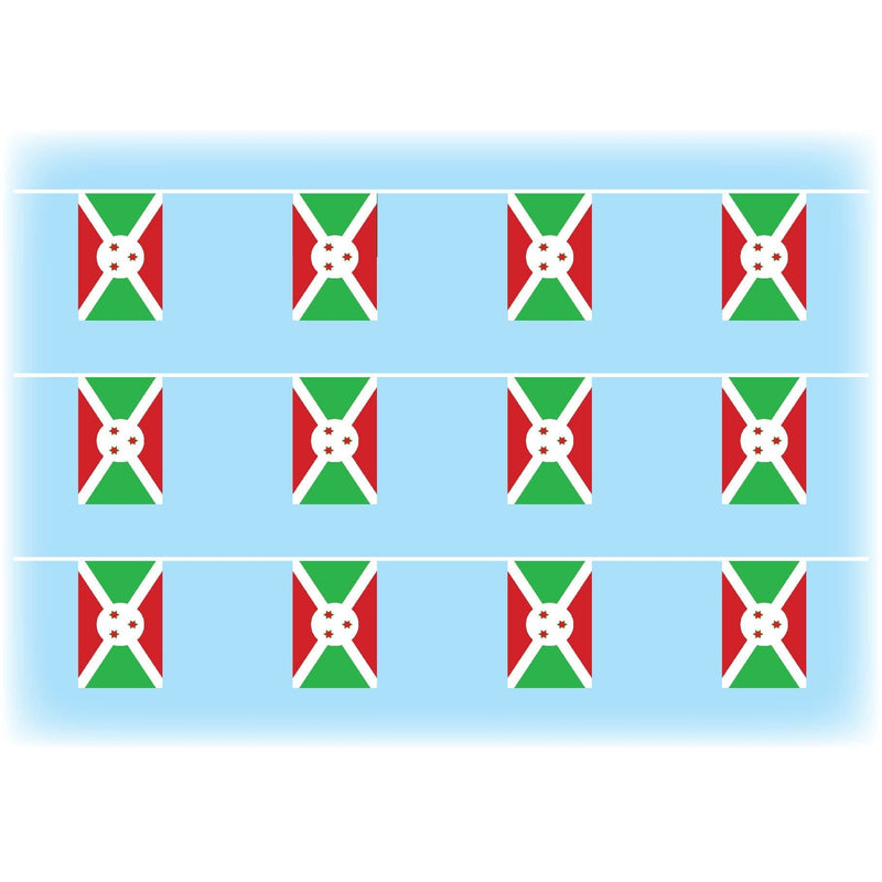 Burundi flag bunting