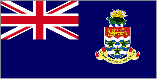 Cayman Islands 2yd (183cm x 91cm) Sewn Flag with Rope & Toggle