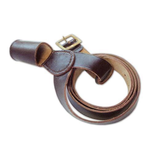 68" Brown Leather Strap with Bucket