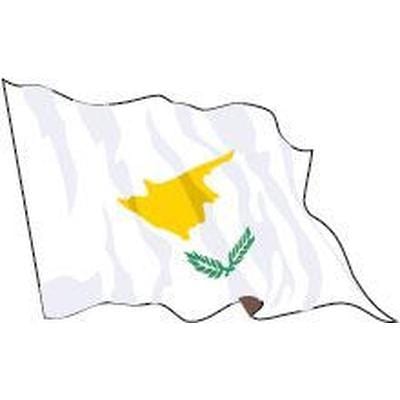 Cyprus 2.5yd (229cm x 114cm) Sewn Flag with Rope & Toggle