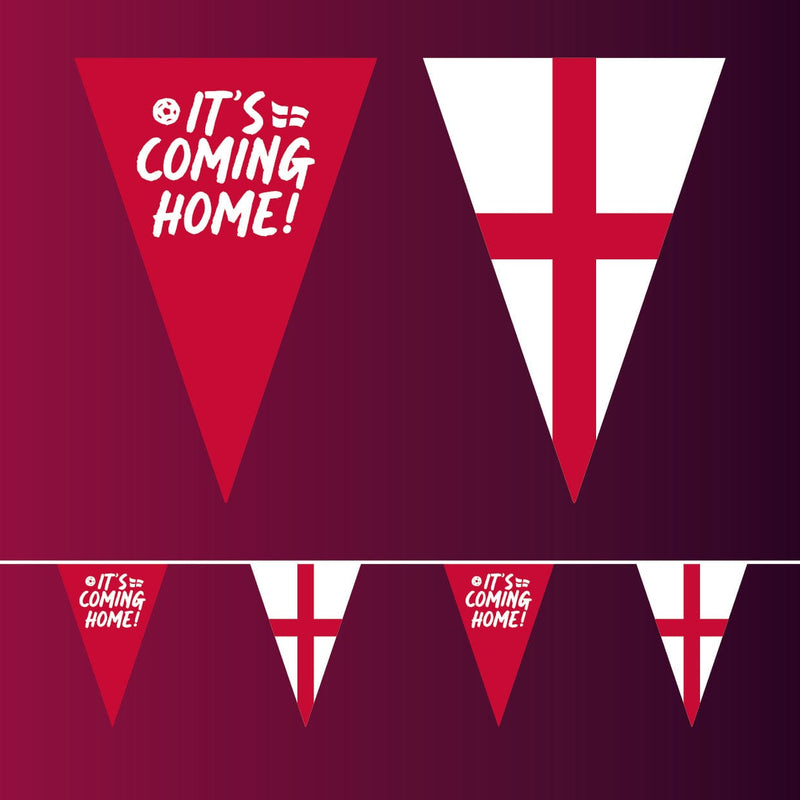 It's coming home bunting