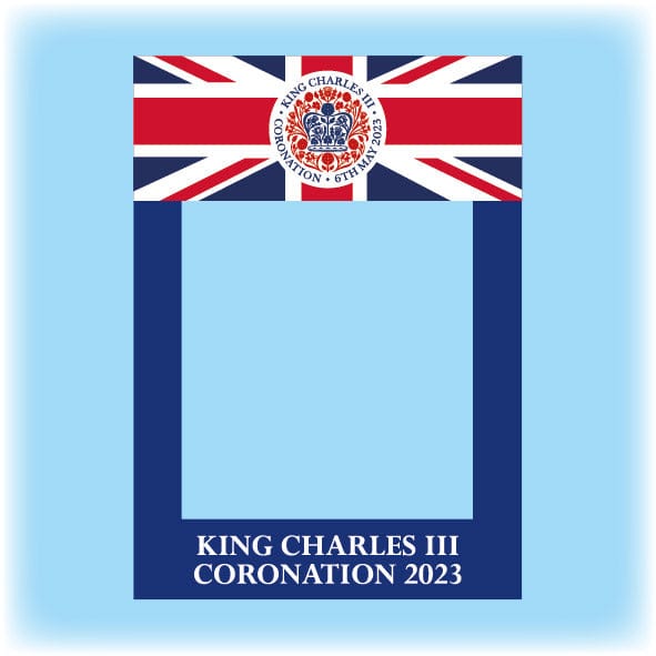 Selfie Frames for The coronation of King Charles III - Design 2
