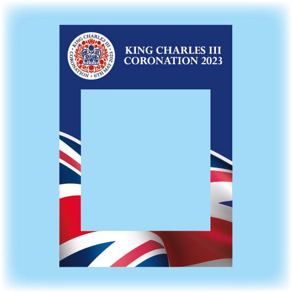 Selfie Frames for The coronation of King Charles III - Design 3