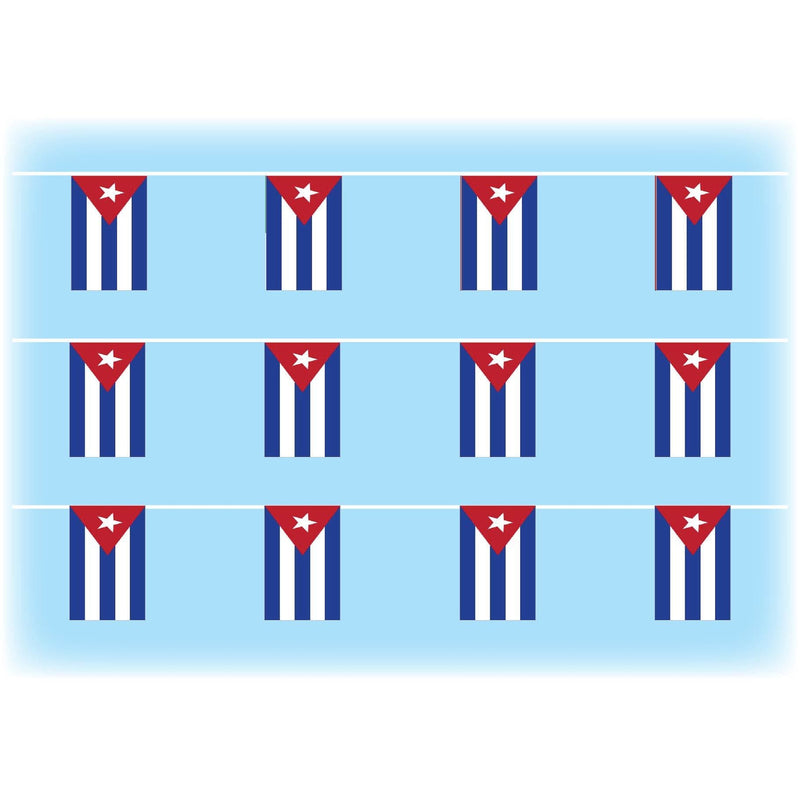 Cuba flag bunting