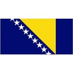 Bosnia-Hergovina Budget Display Flag 91cm x 60cm (3ft x 2ft)