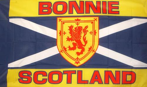 Bonnie Scotland Flag - 5ft x 3ft