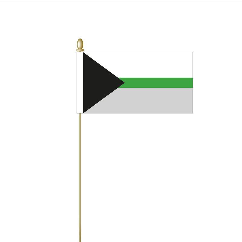 Demiromantic Pride Table Flag