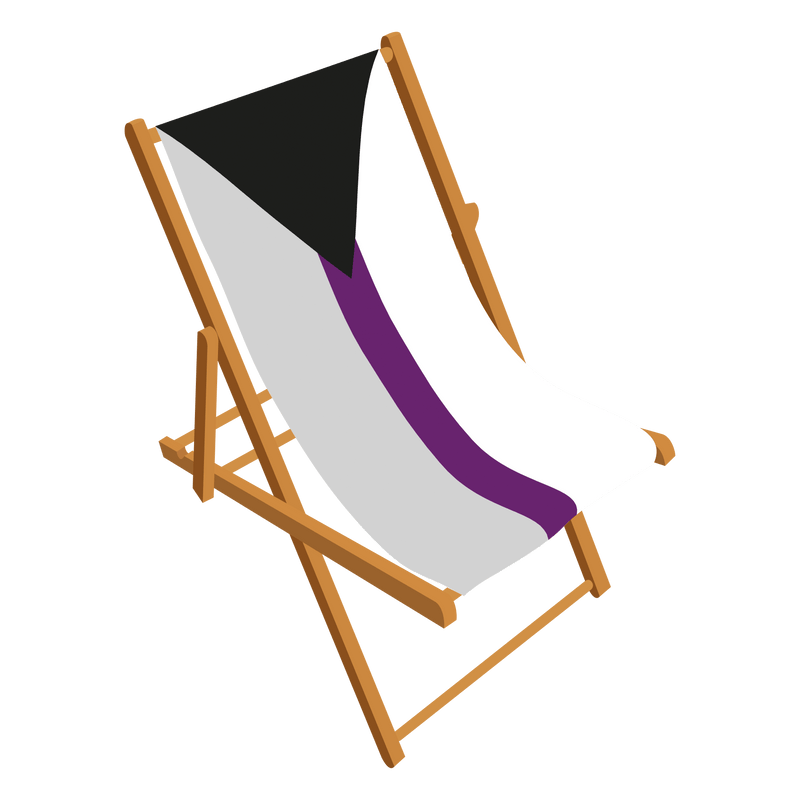 Demisexual Pride Personalised Deckchair