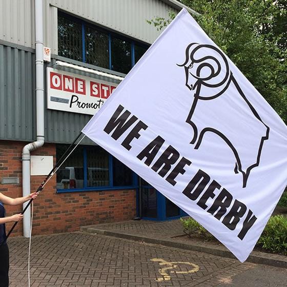 Football team flags