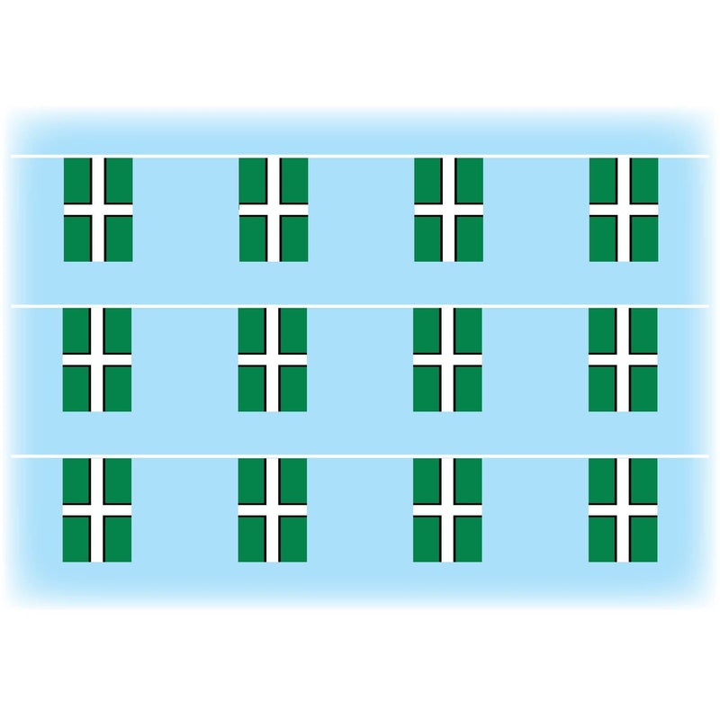 Devon flag bunting