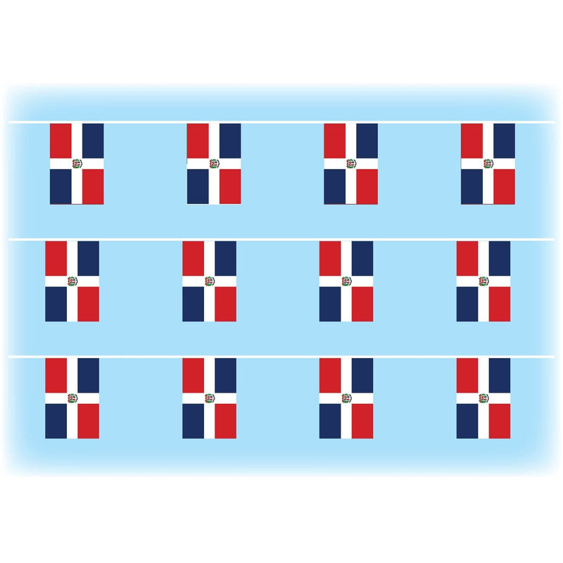 Dominican Republic flag bunting