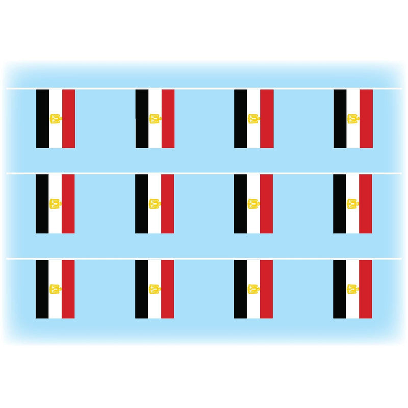 Egypt flag bunting