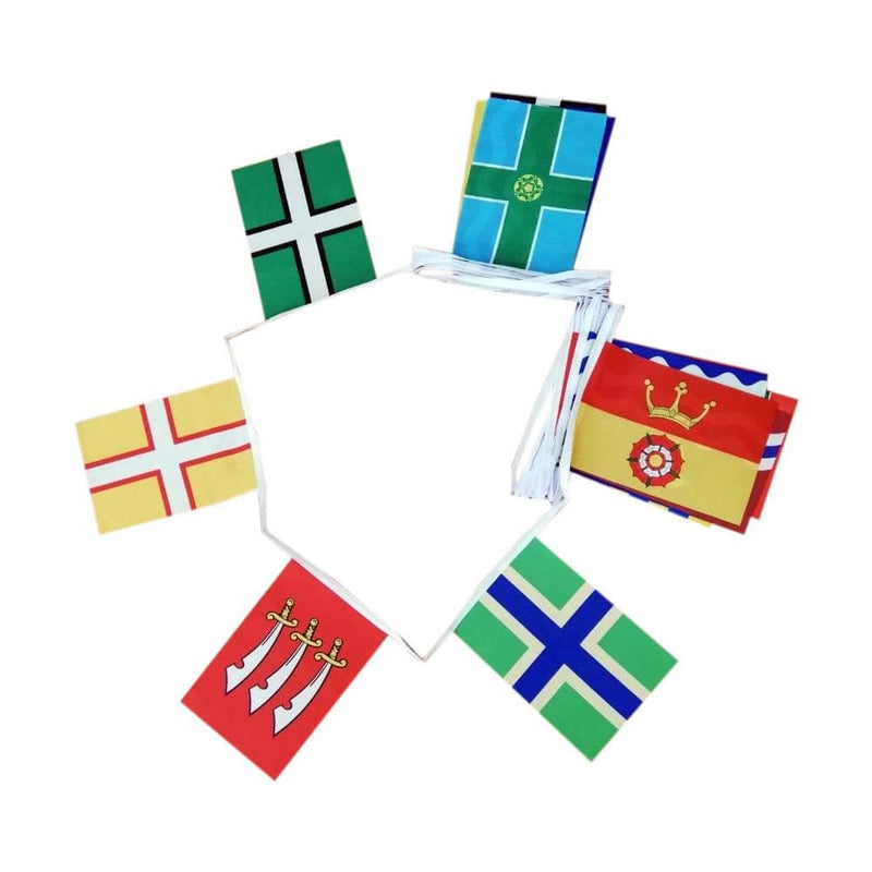 English County Flag Bunting