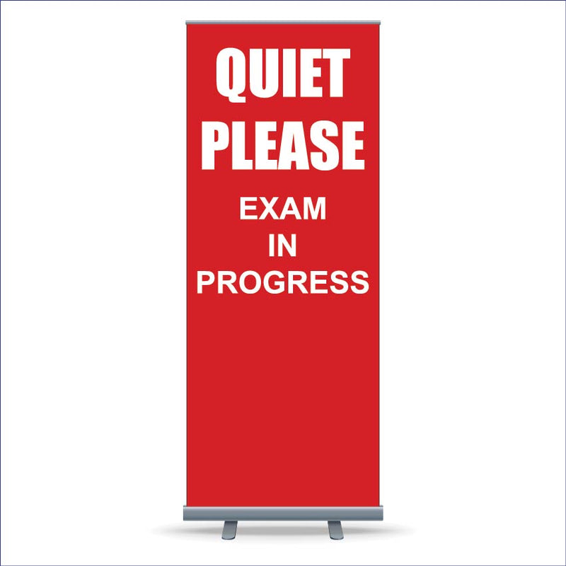 Exam in progress banner