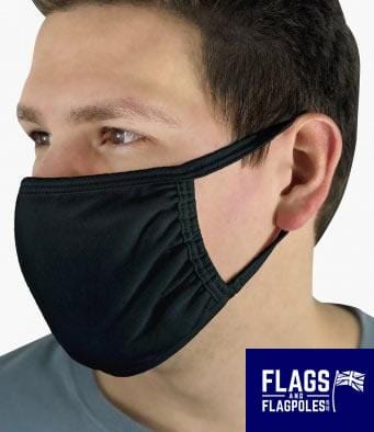Personalised Face coverings - Black