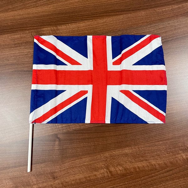 Union Fabric Hand Waving Flags - Priced as single flags